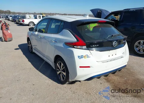 2020 Nissan Leaf S Plus 62 Kwh from USA, damaged, VIN 1N4BZ1BP3LC308514
